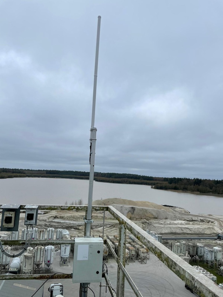 Industrial site gateway installation