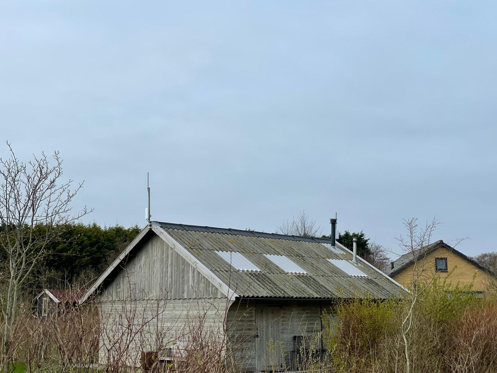 Gateway on a rural shed
